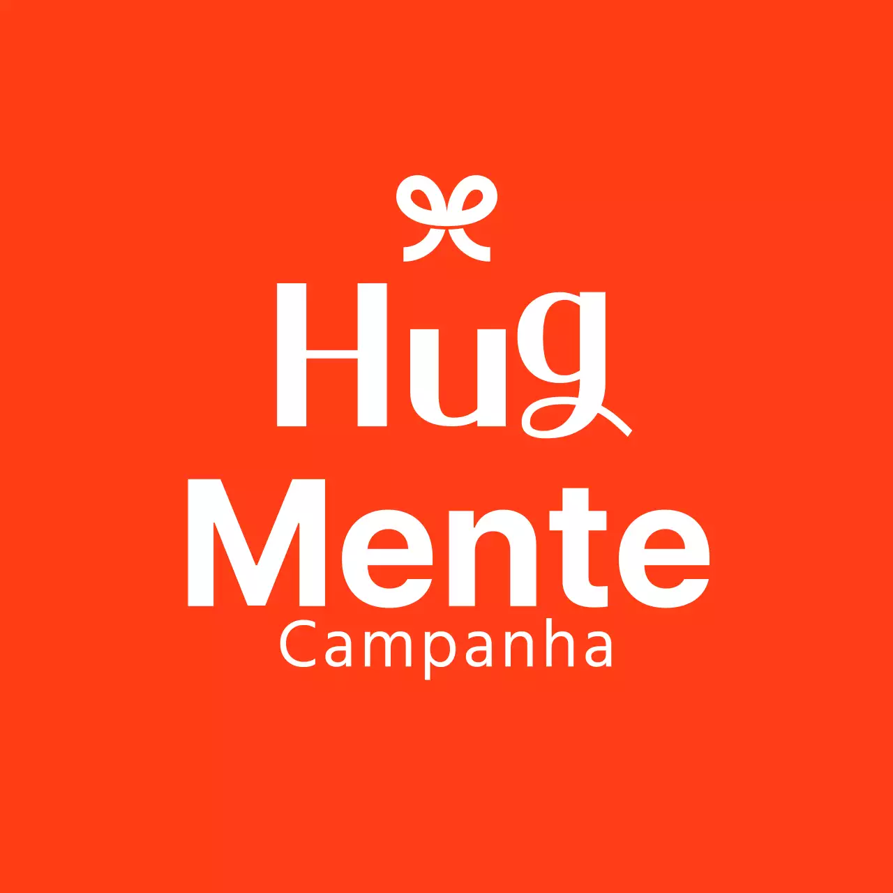 Grupos de voluntários da campanha com ilustrações de fitas