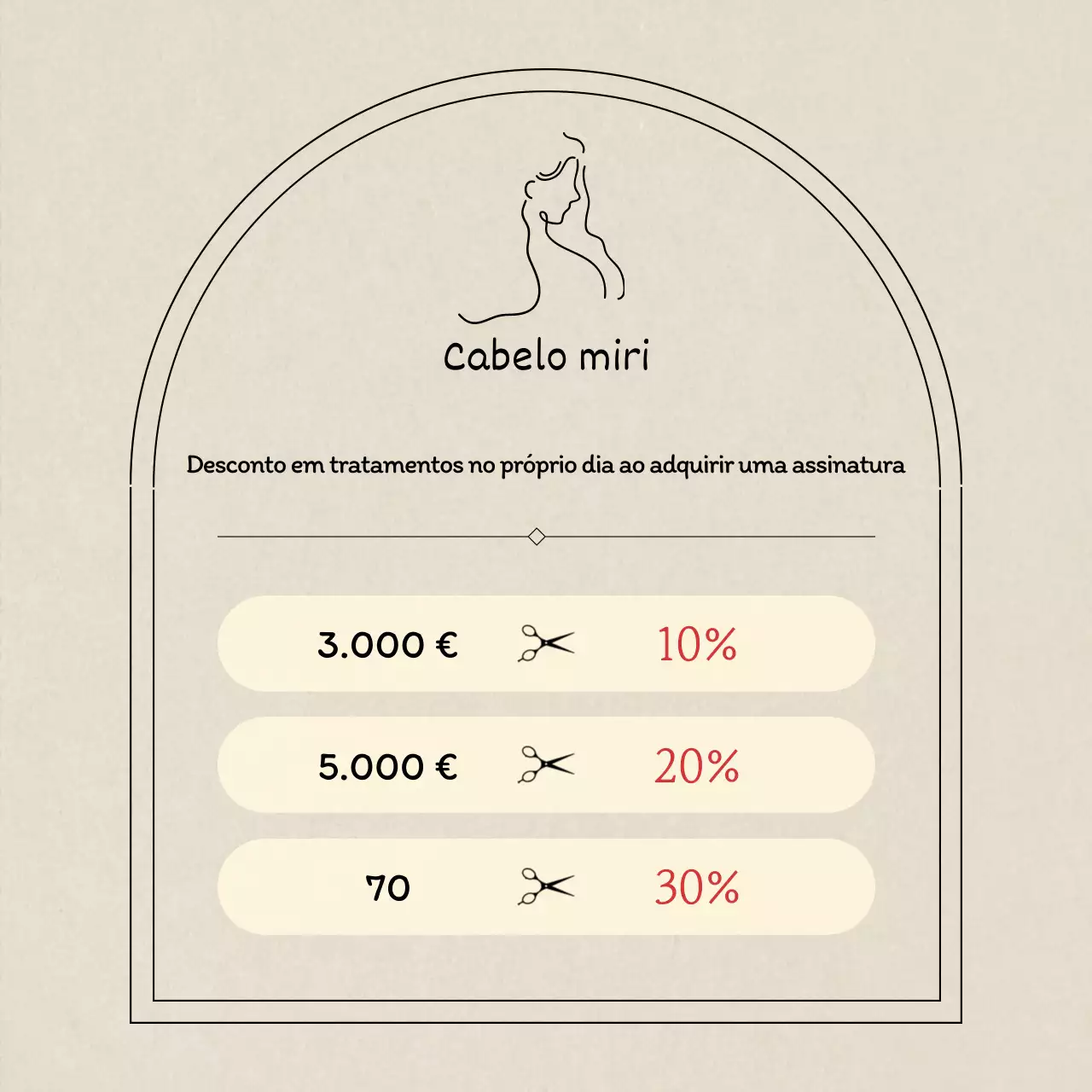 Promoção de desconto minimalista da Yellow