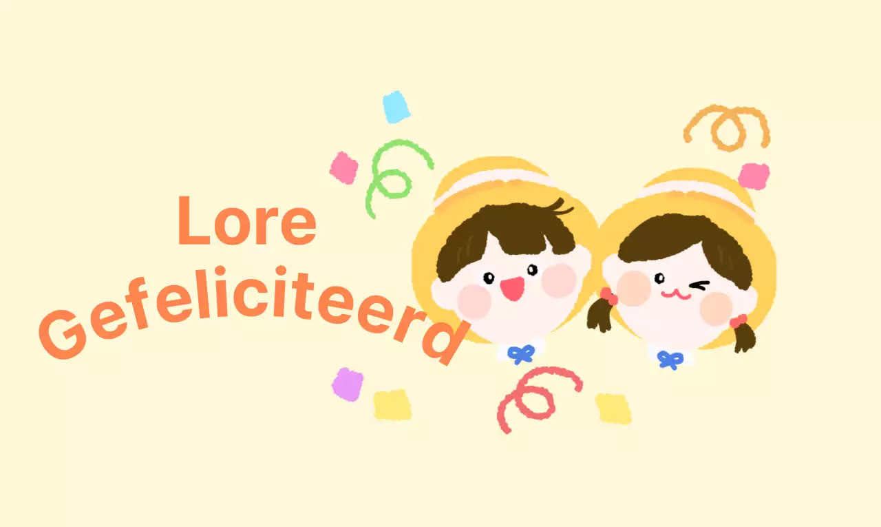 Vrolijk geconceptualiseerde kleuterschoolviering met kinderfiguren