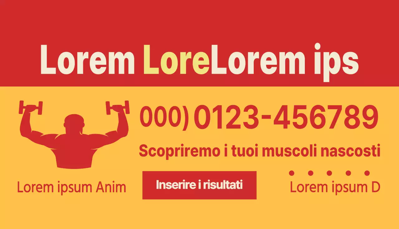 Evento palestra rosso e neutro