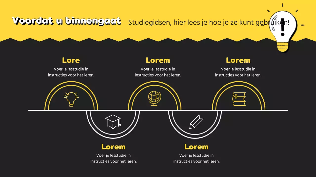 Studiegids voor het Gele Schooltje