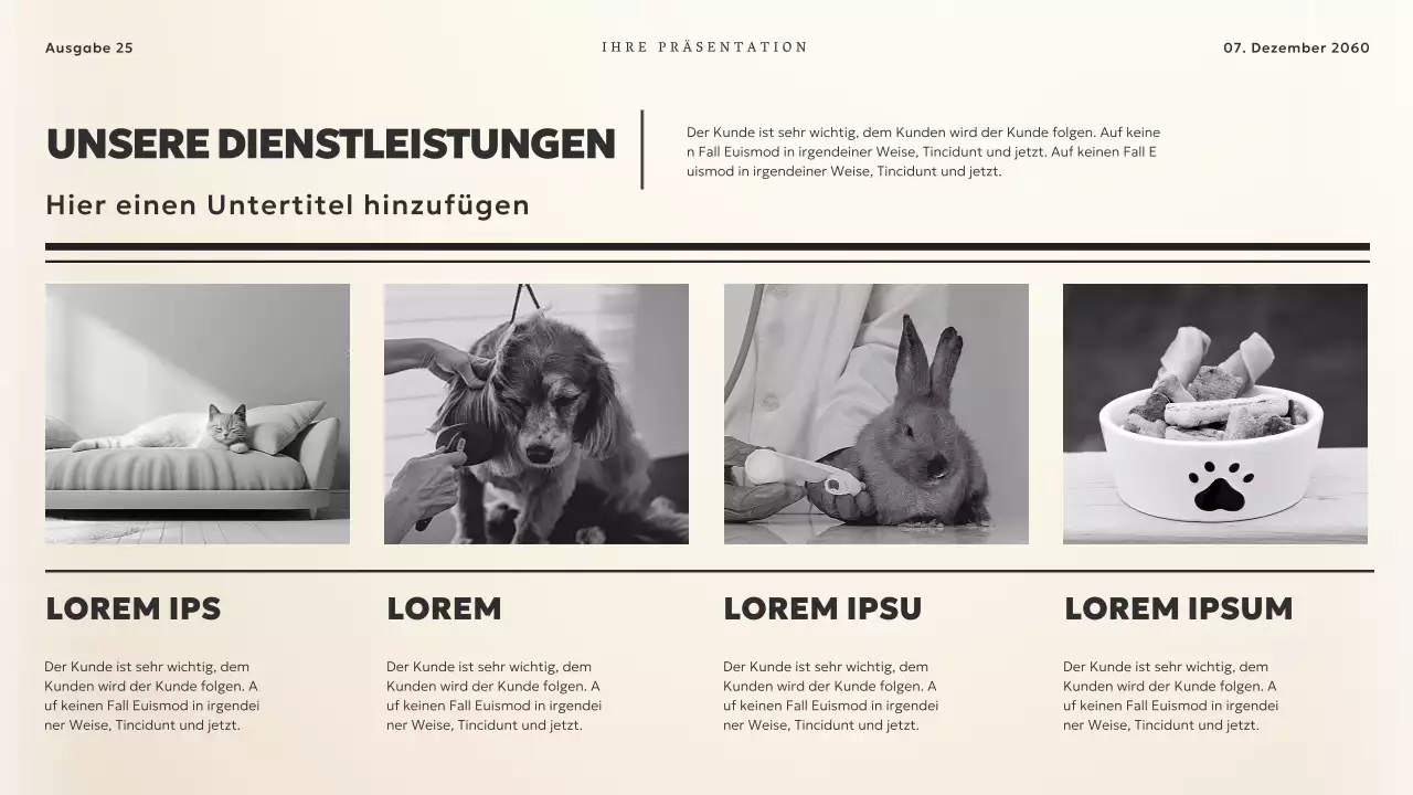 Schwarz und Beige Vintage News Theme Business Material