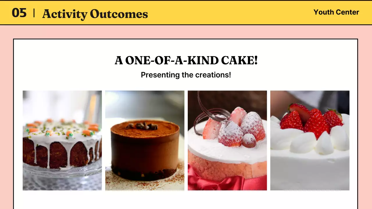 Pink Modern Activity Guide Presentation