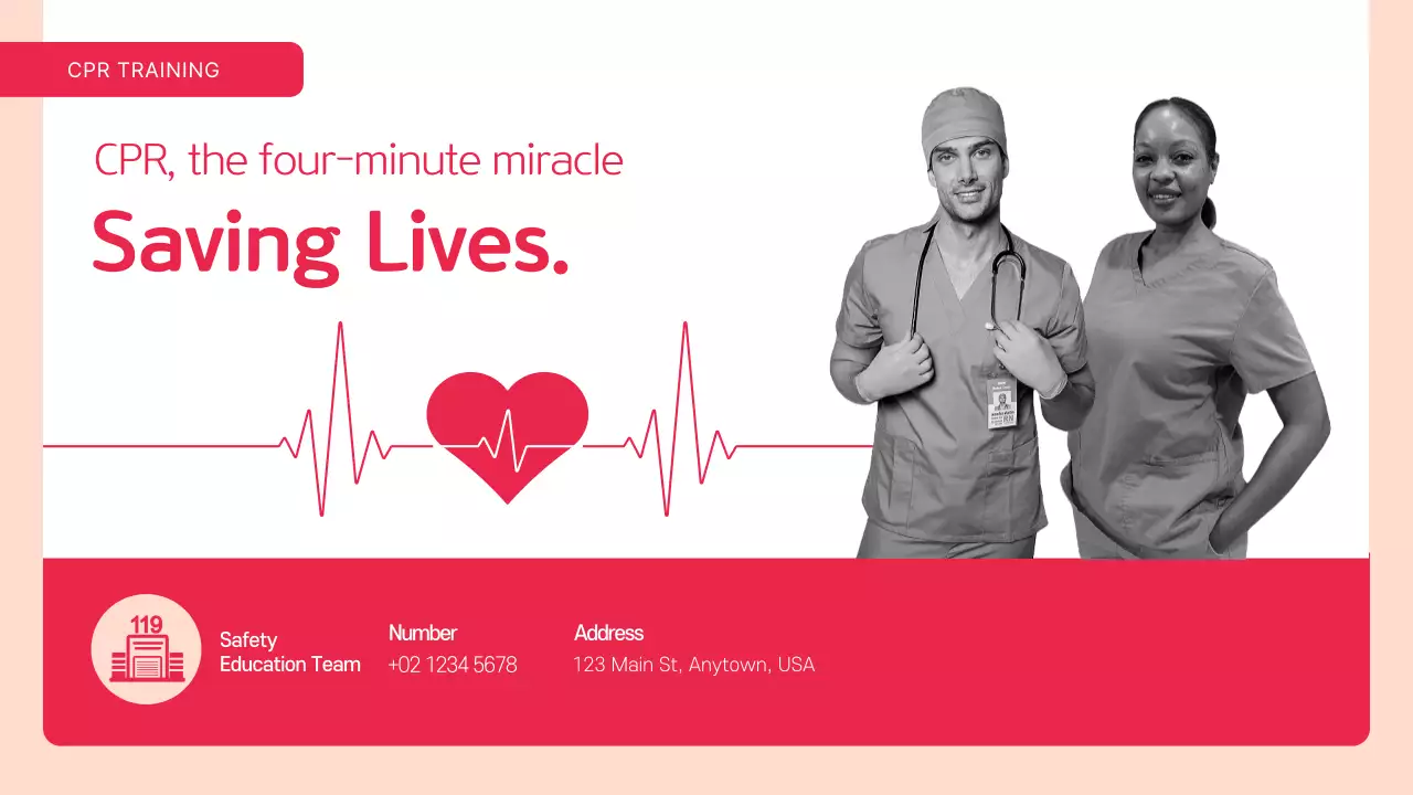 Red Professional CPR 가이드 프레젠테이션