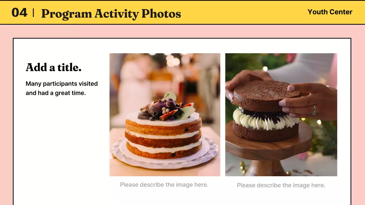 Pink Modern Activity Guide Presentation