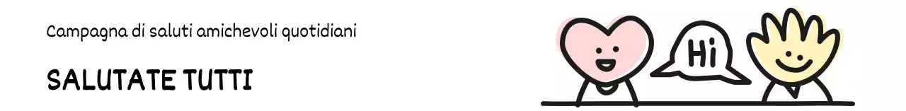 Progettare una campagna di auguri per tutti i giorni