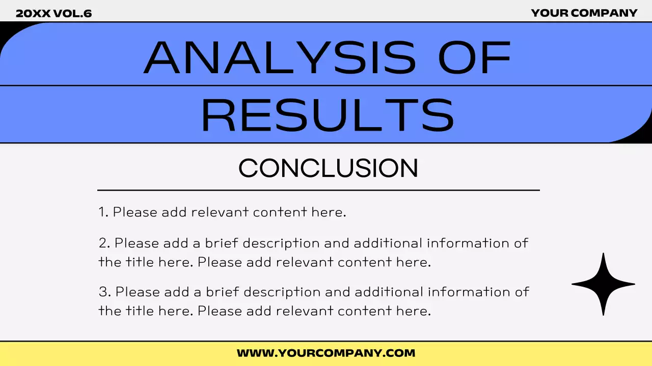 파랑과 노랑의 트렌드한 시장조사 보고서