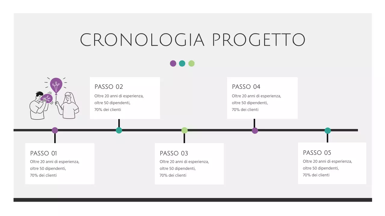 Eleganti materiali per relazioni aziendali in bianco e nero