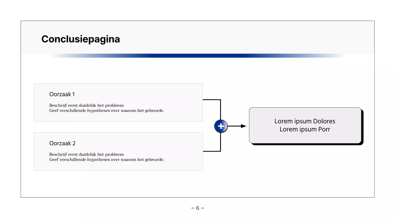 Basis printbaar rapport in marineblauw en grijs