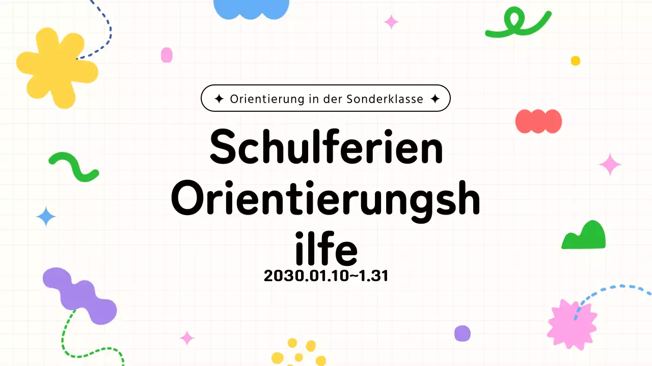 Beige und Schwarz, gemütliche Urlaubsspecials Orientierung Präsentation