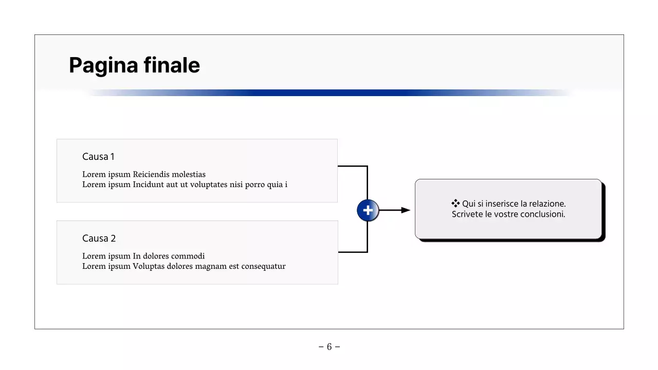 Rapporto di base stampabile in blu navy e grigio