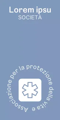 Logo di associazione governativa semplice