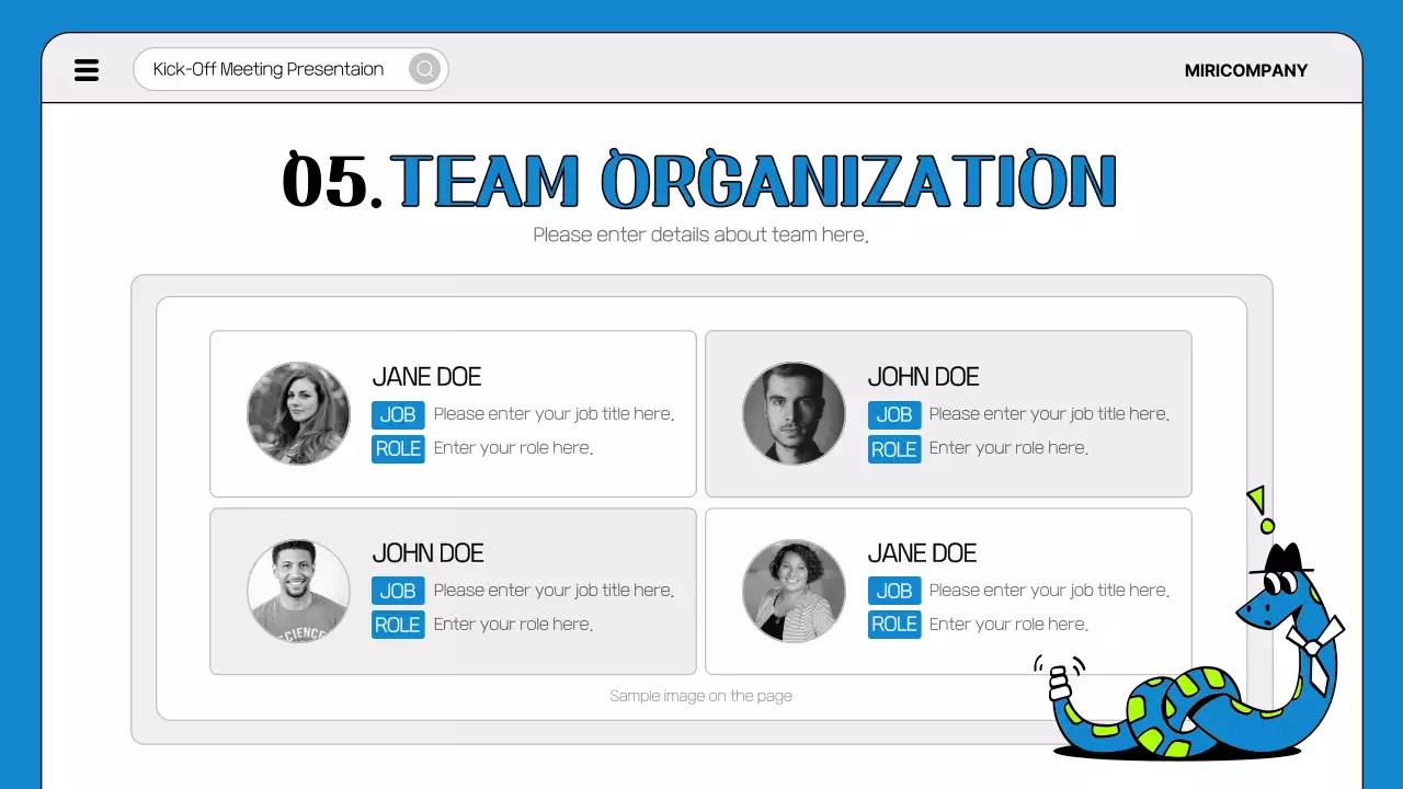 Blue Clean Meeting Presentation