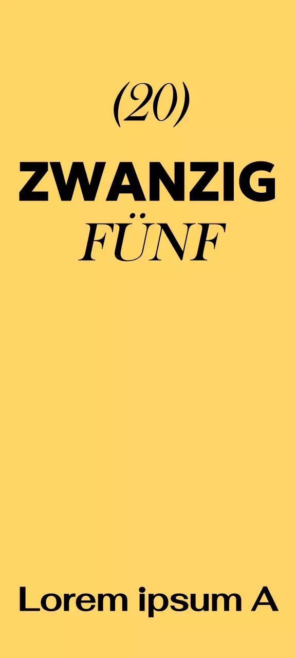 Briefpapier mit verschiedenen Schriftarten gestalten