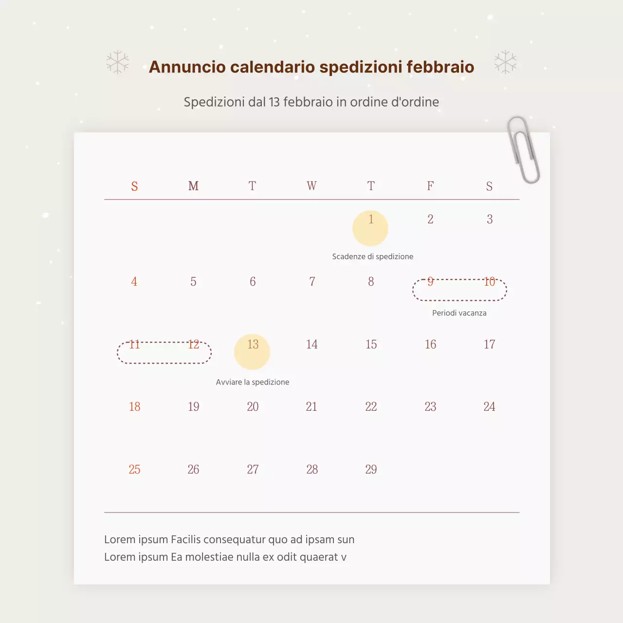 Pubblicità per un semplice set da regalo per le vacanze hanwa in beige e marrone