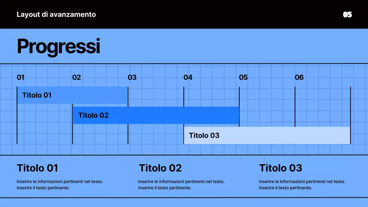Materiale per riunioni kitsch in blu