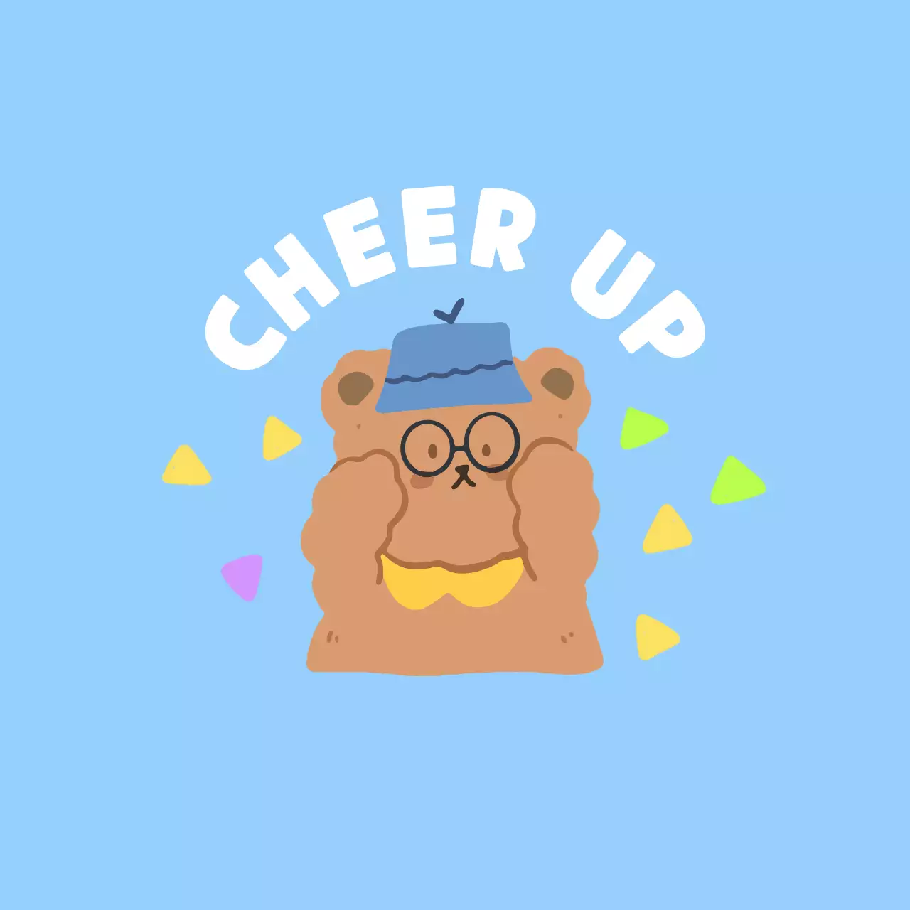 A cute concept school cheered on by teddy bears