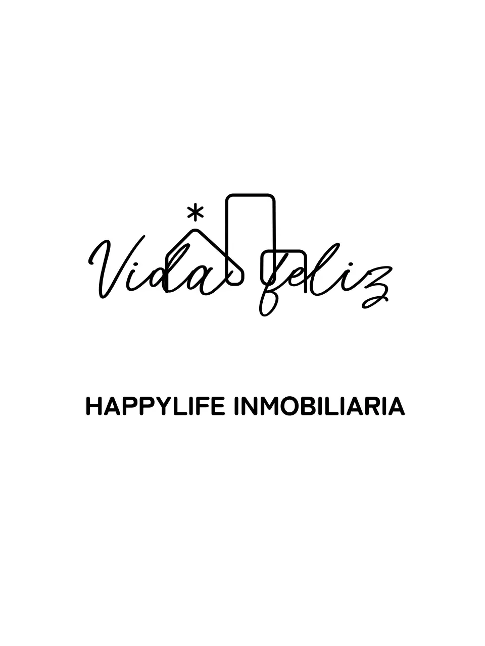 Concepto simple inmobiliario con ilustraciones de tirolinas