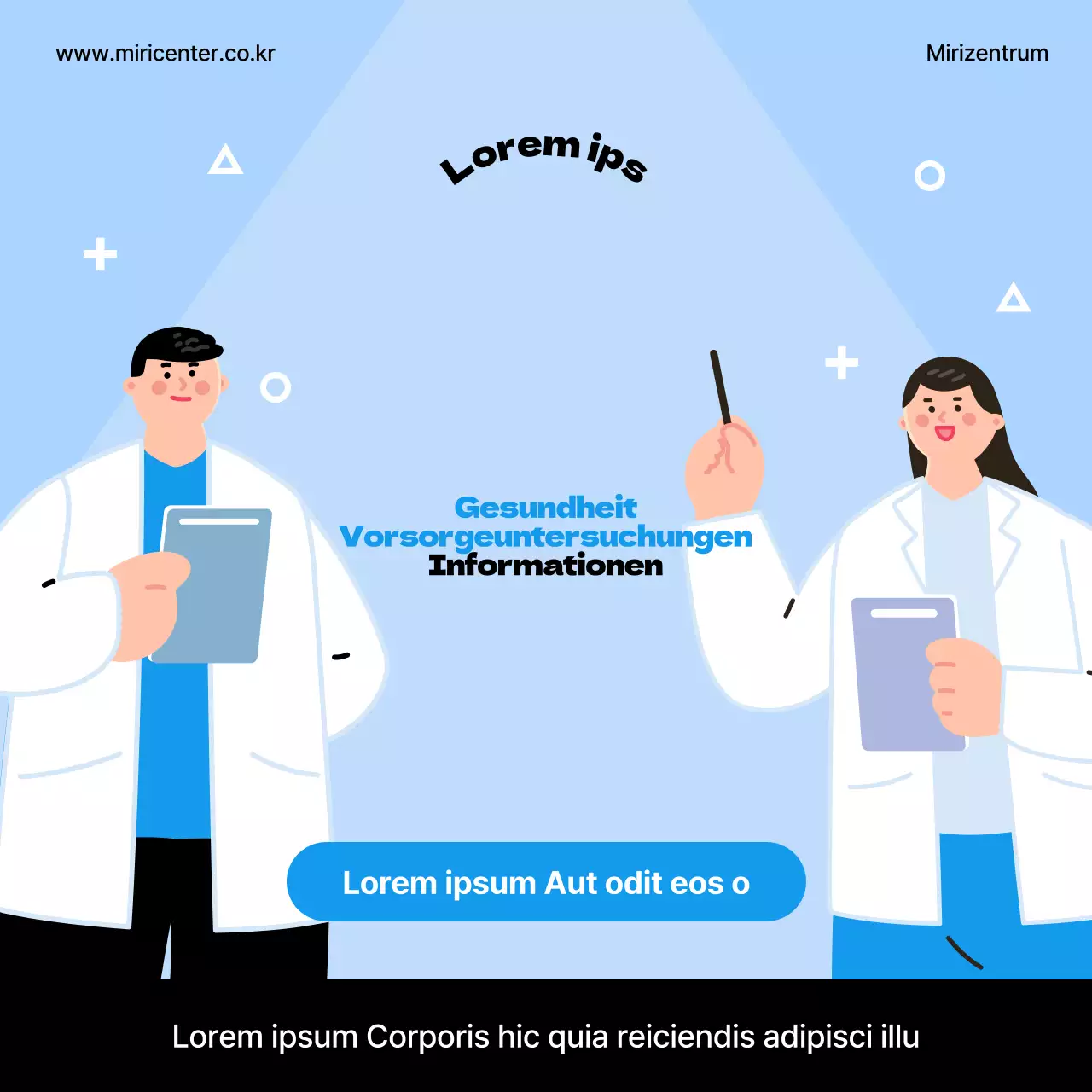 Ankündigung der blau-schwarzen Gesundheitsvorsorge