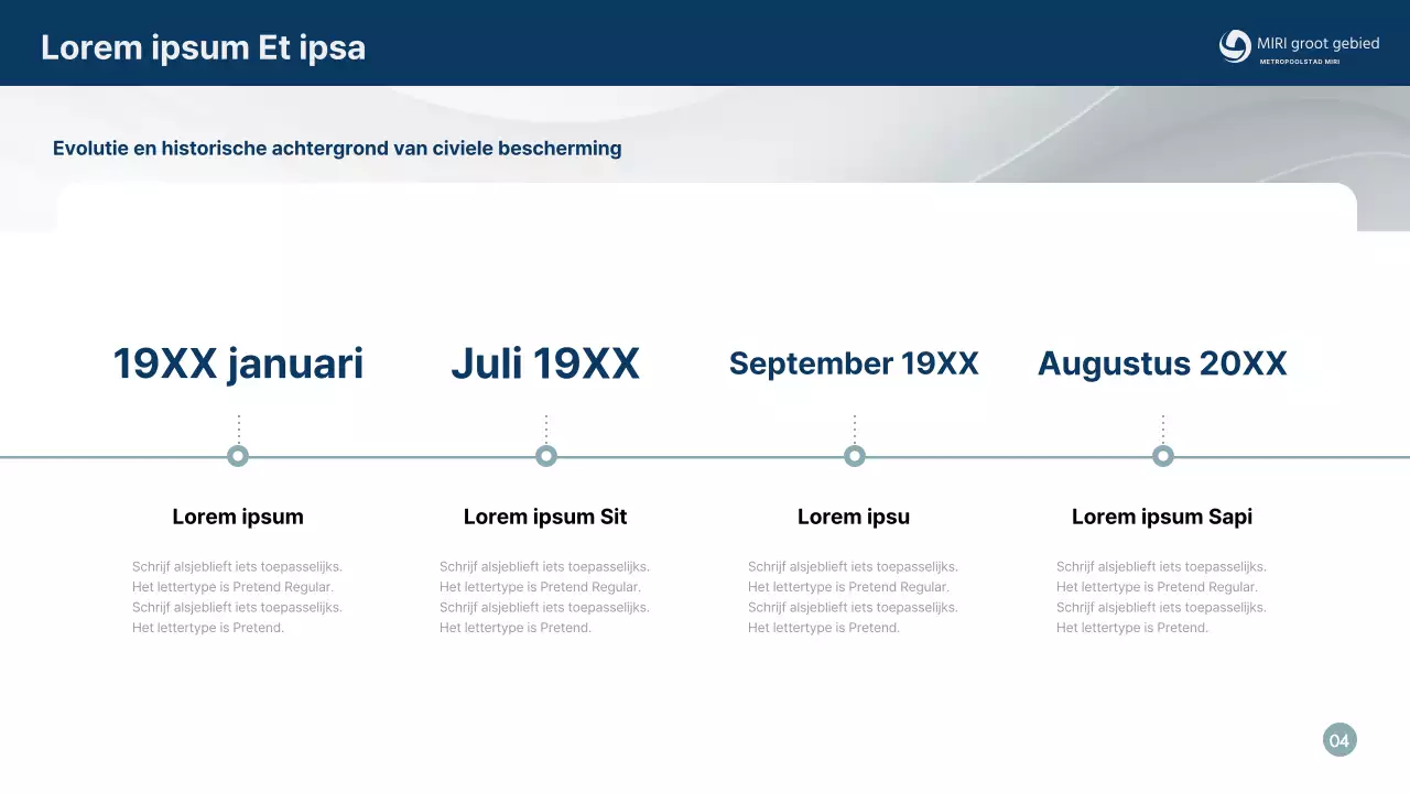 Eenvoudige, marineblauwe civiele verdedigingstraining