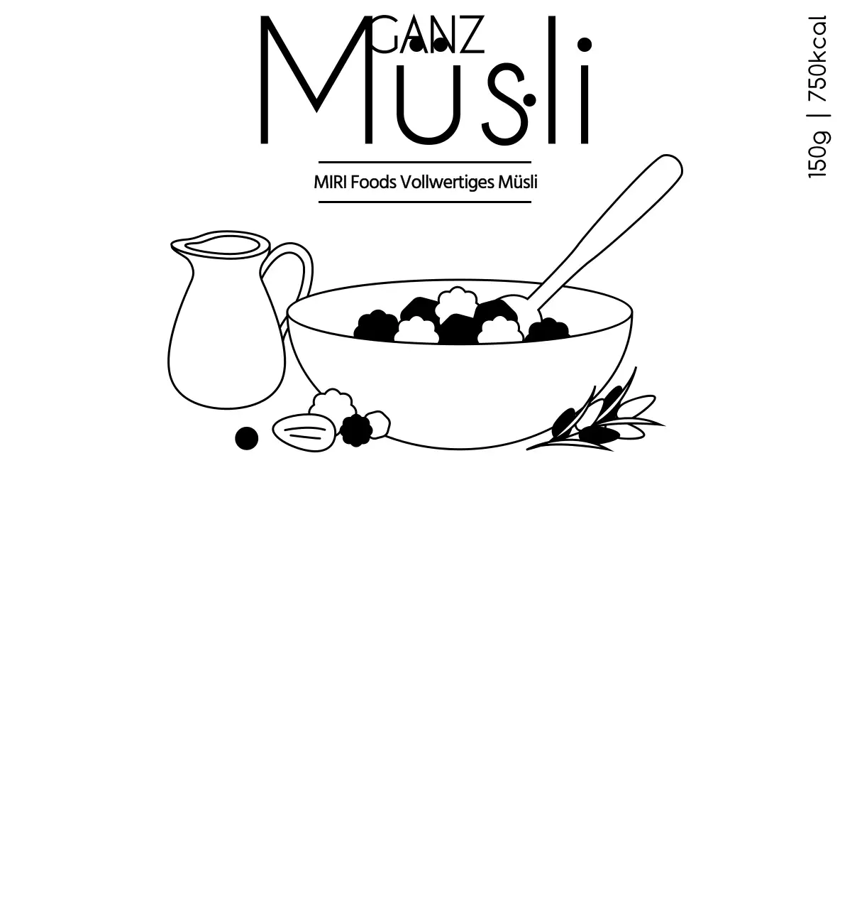 Illustration eines Getreides mit einfachen Linien