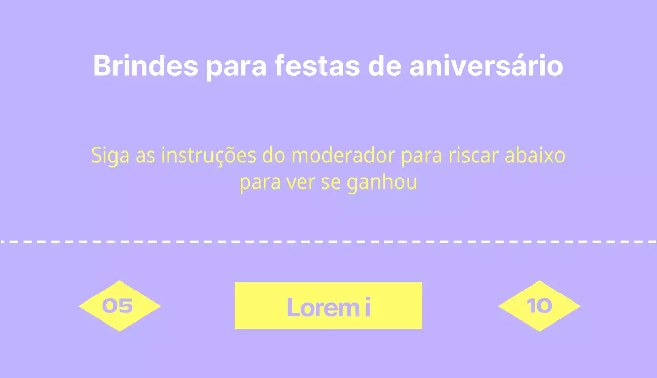 Um evento de chá de bebé roxo e amarelo, ao estilo de bilhetes limpos