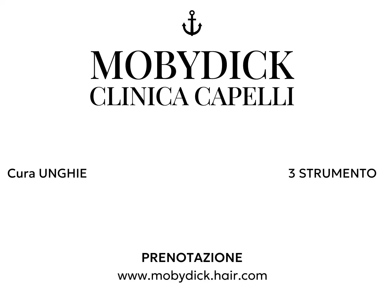 Un design pulito e ordinato, con icone e caratteri tipografici di riferimento.