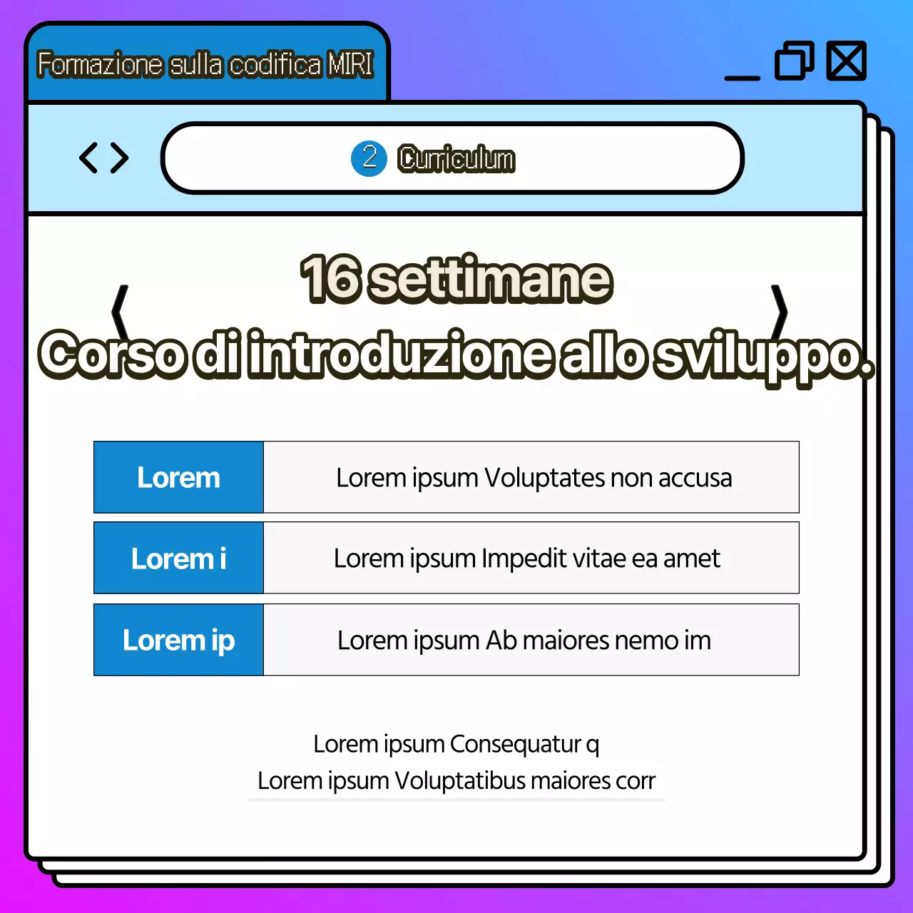 Promuovere un'educazione alla codifica kitsch in blu e viola