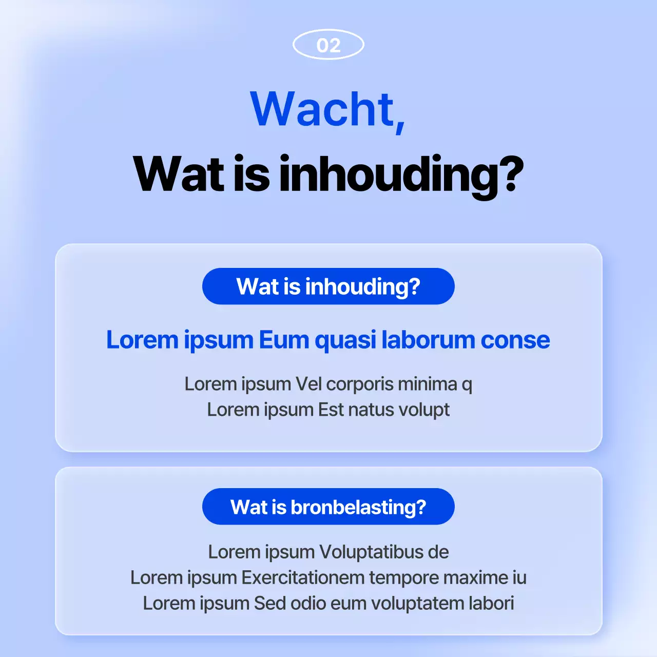 Promoot opruimen aan het einde van het jaar in blauw en lichtblauw.