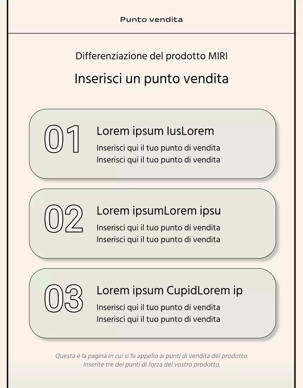 Stile essenziale in nero e beige Marchio commerciale