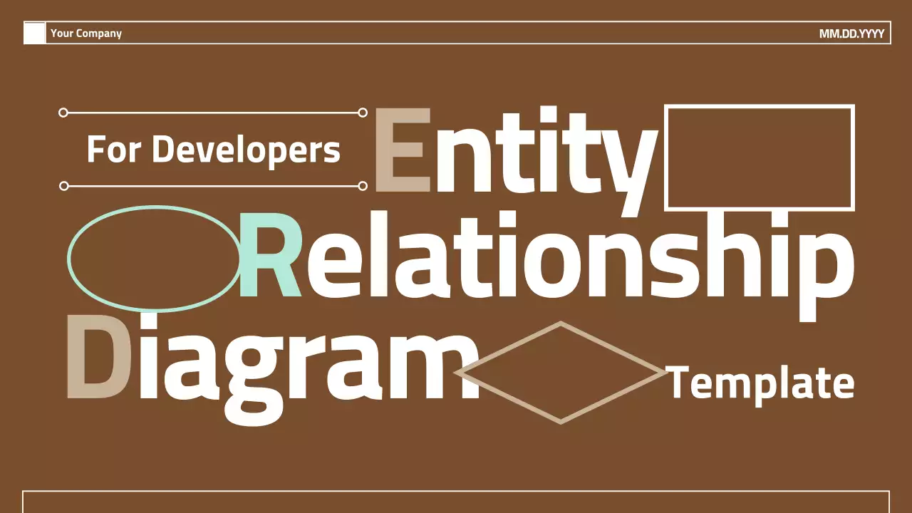 A guide to simple diagrams on a brown background