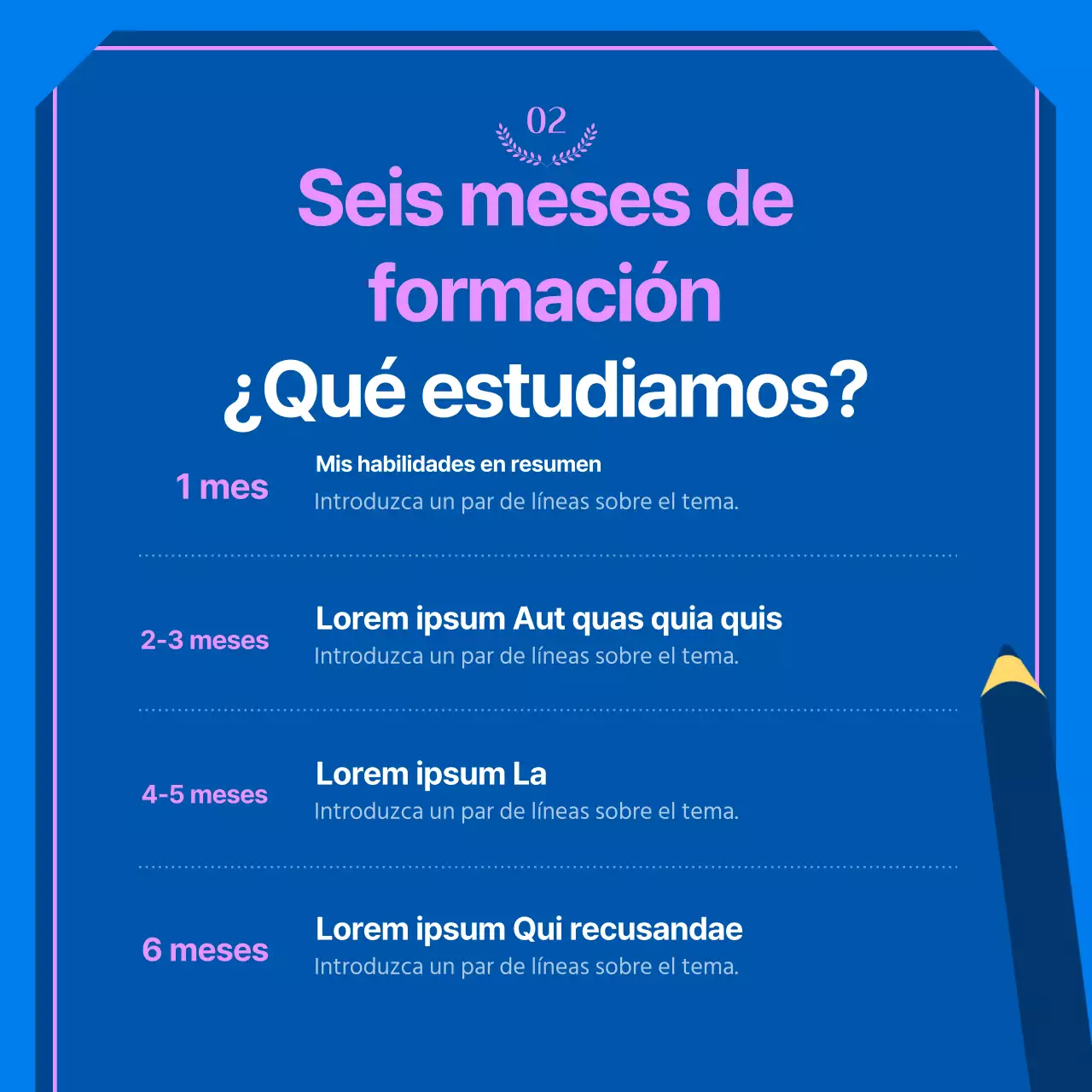 Un puesto de finalización kitsch azul y amarillo