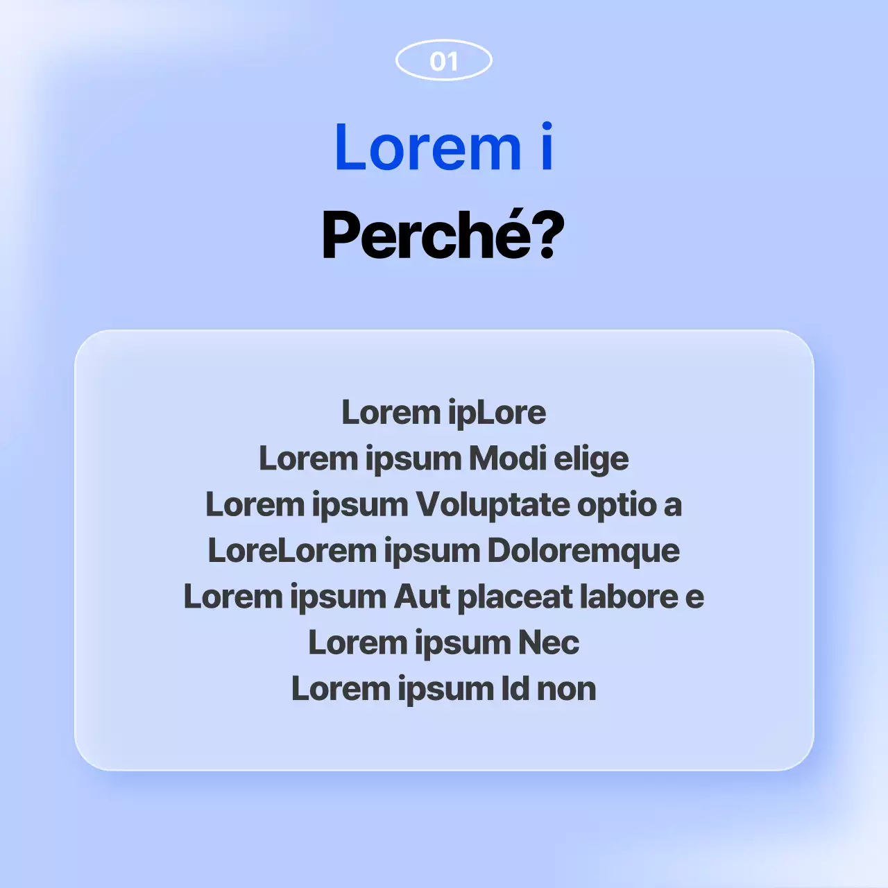 Promuovere il riordino di fine anno in blu e azzurro.