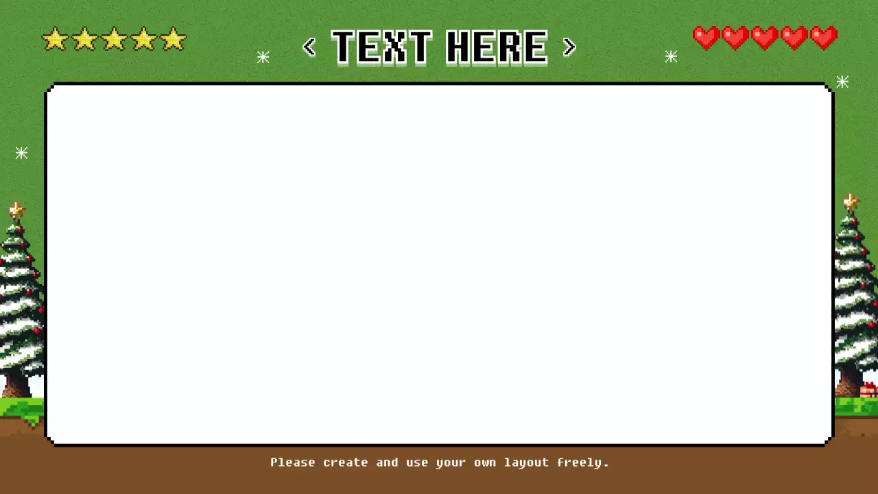 빨강과 하늘색의 레트로한 배경만 제공하는 소개서