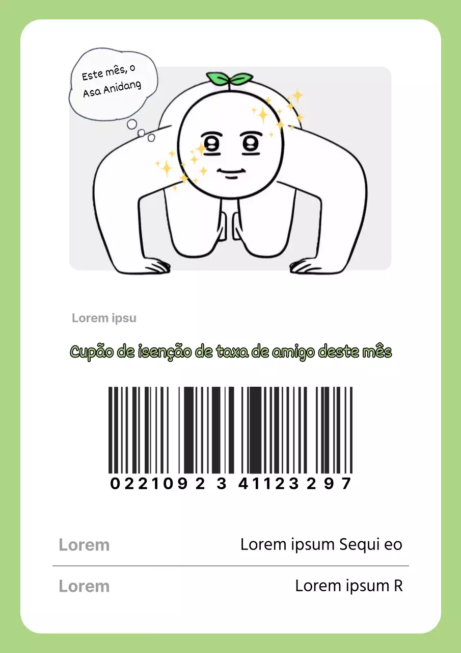 Um gif simples de um rei a receber com um fundo verde lima.