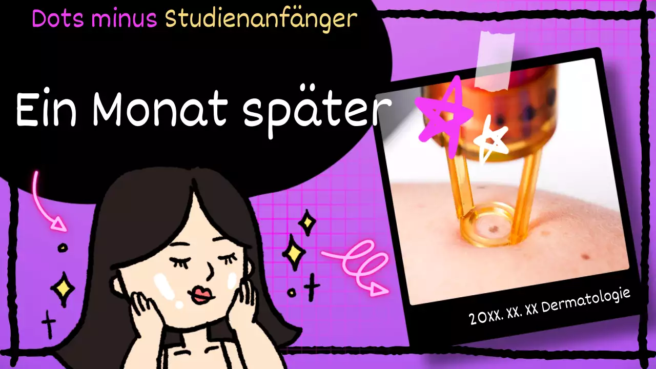 Kitschige lilafarbene Werbespots für Hautbehandlungen