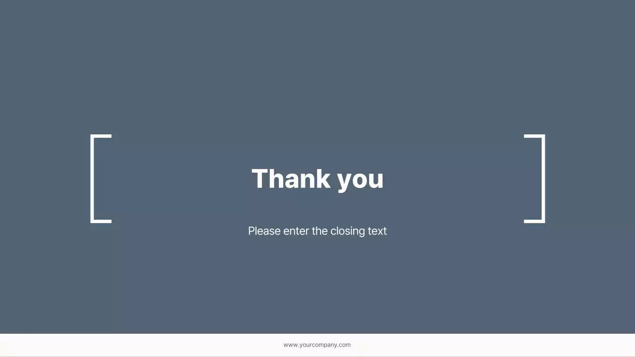 그레이 미니멀 가이드 프레젠테이션