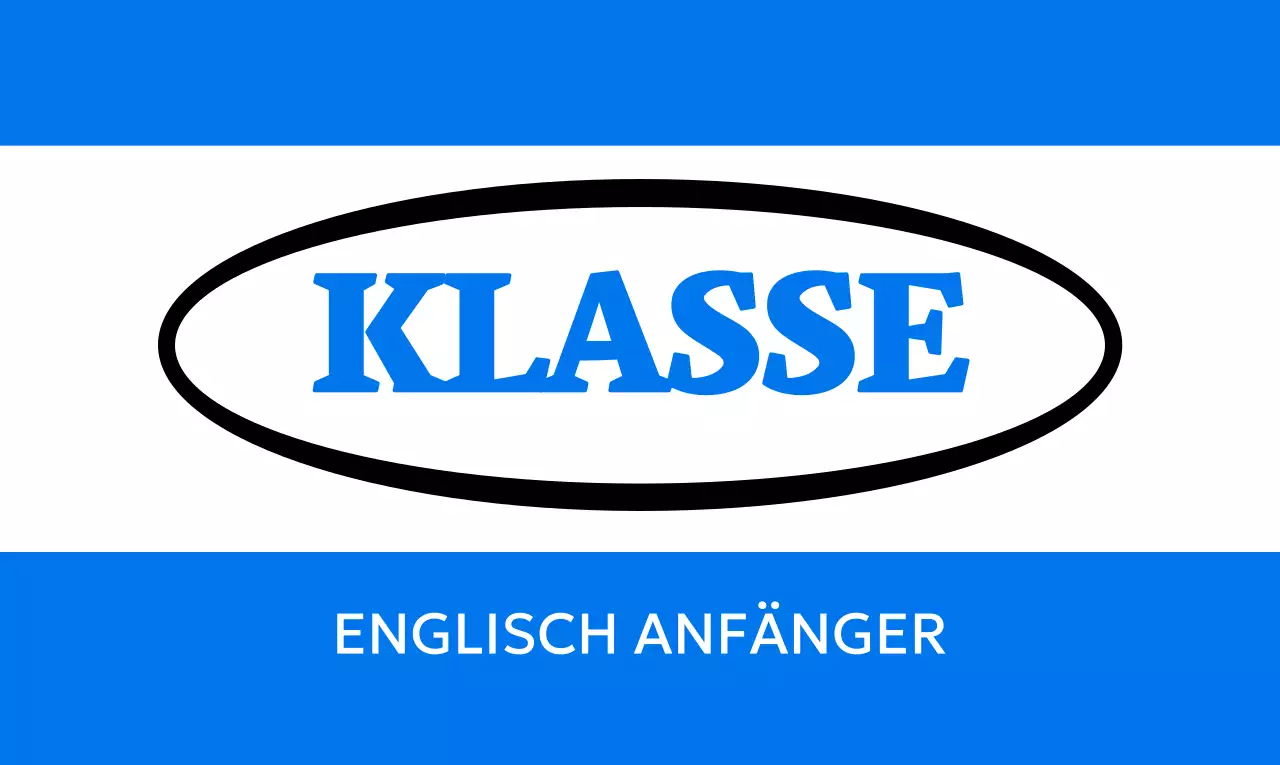 Klares Design mit blauem Hintergrund und einem Kreis in der Mitte