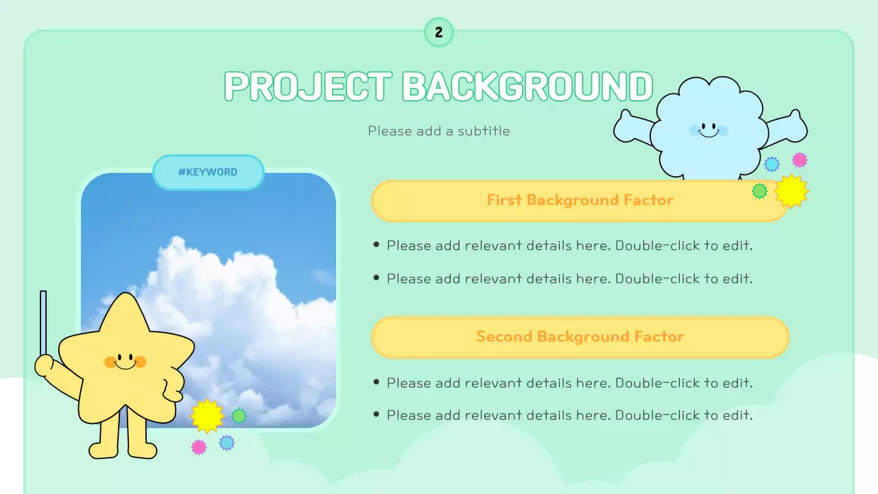 Colorful Cute Template Presentation