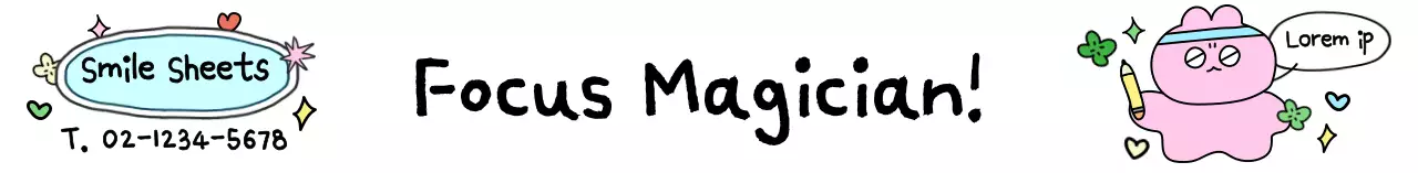 Konsep jimat yang sempurna dengan ilustrasi yang penuh warna dan imut