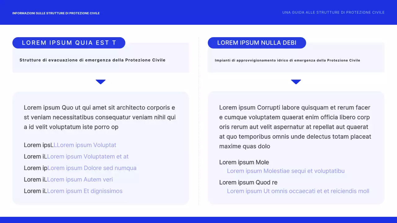 Formazione semplice di protezione civile in blu navy e nero