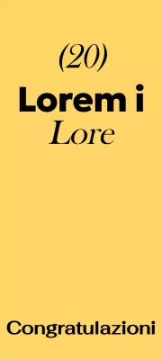 Progettare la carta da lettere con diversi caratteri tipografici