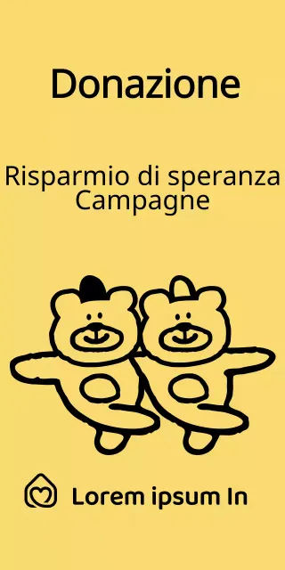Campagna di condivisione con simpatiche illustrazioni