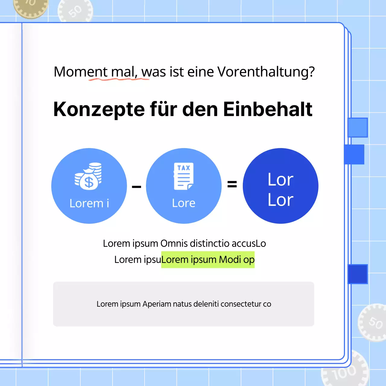 Über den Blue's Guide to Year-End Reconciliation