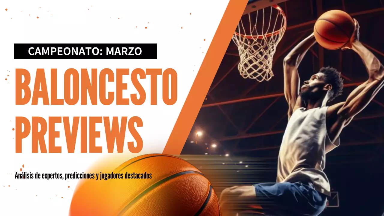 Promover un simple partido de baloncesto en naranja