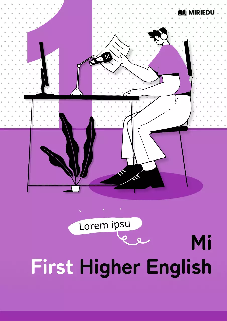 Un estallido de blanco y negro con Borah en Higher English