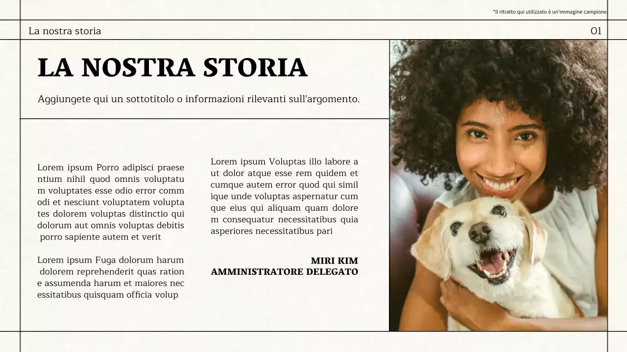 Materiale aziendale semplice a tema giornale in nero e rosa