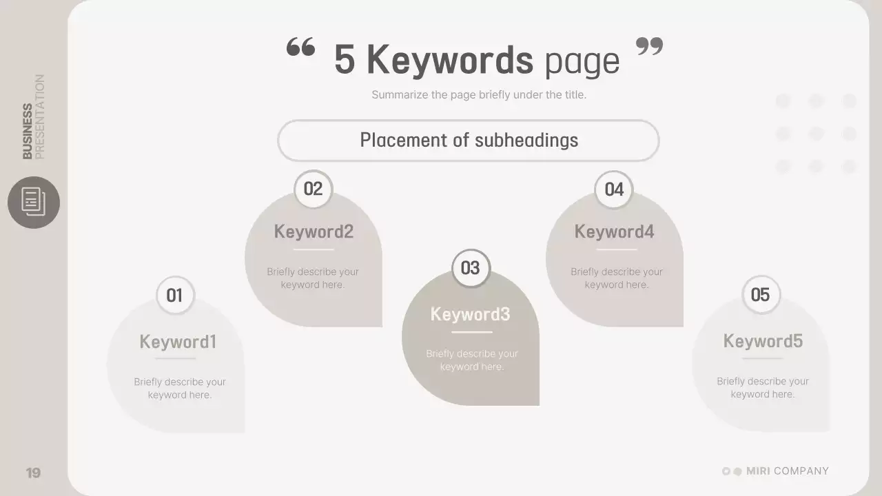 Beige Professional Template Presentation