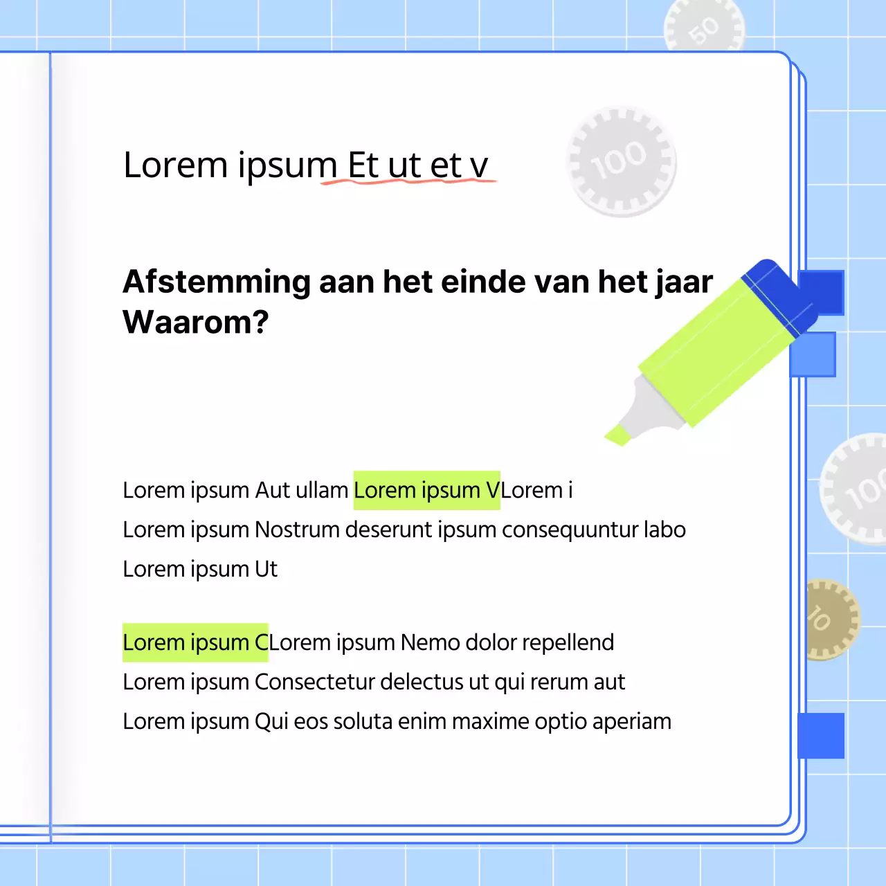 Over de Blue's gids voor jaarafsluiting