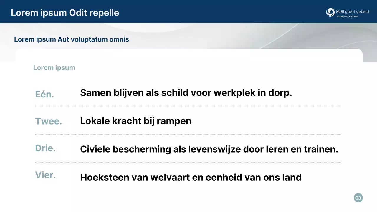 Eenvoudige, marineblauwe civiele verdedigingstraining